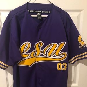2003 LSU Starter Baseball Jersey